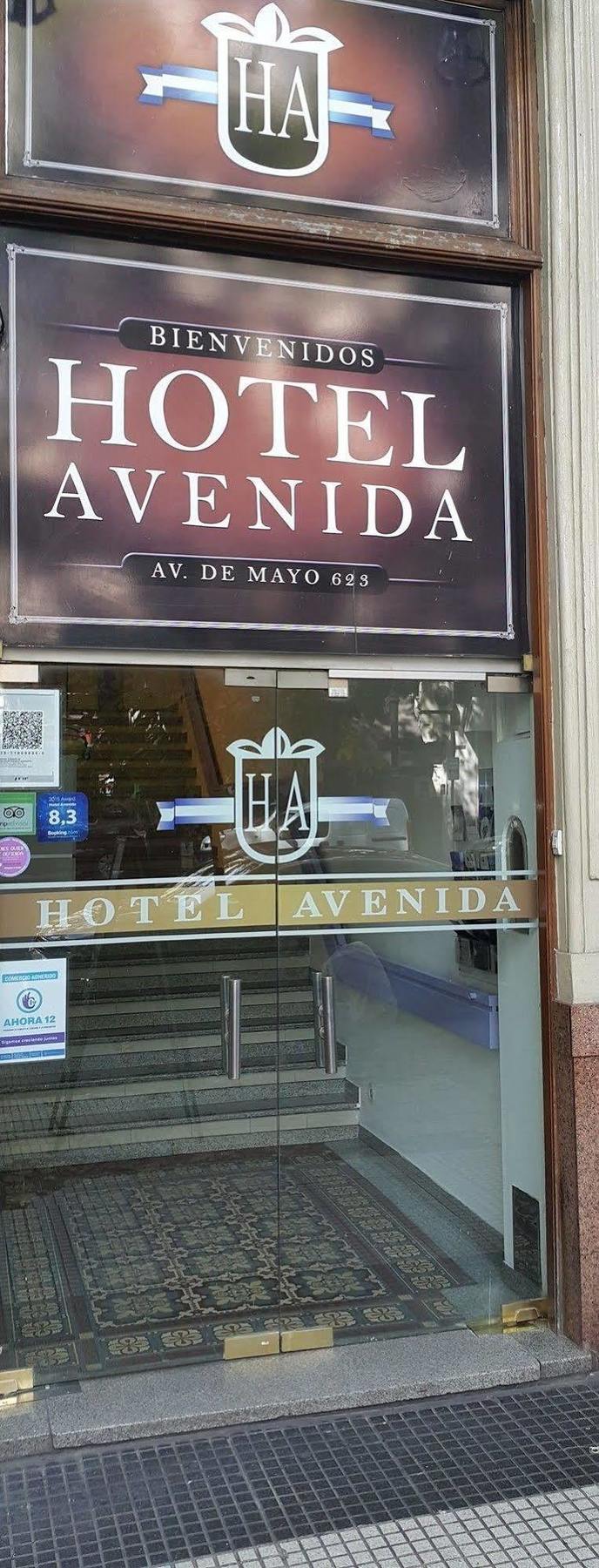 Hotel Avenida Buenos Aires Bagian luar foto